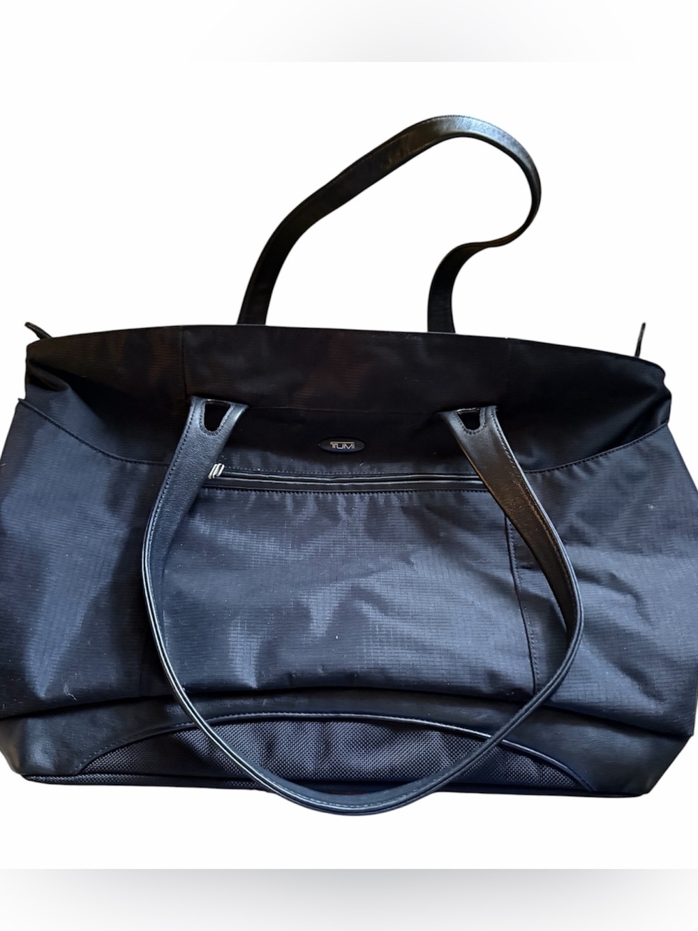 Tumi Black Nylon Tote